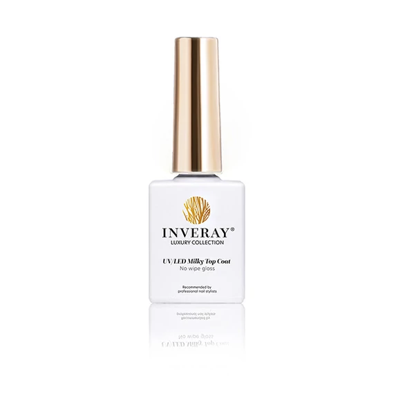 Inveray Top Coat fedőlakk Milky White No Wipe 