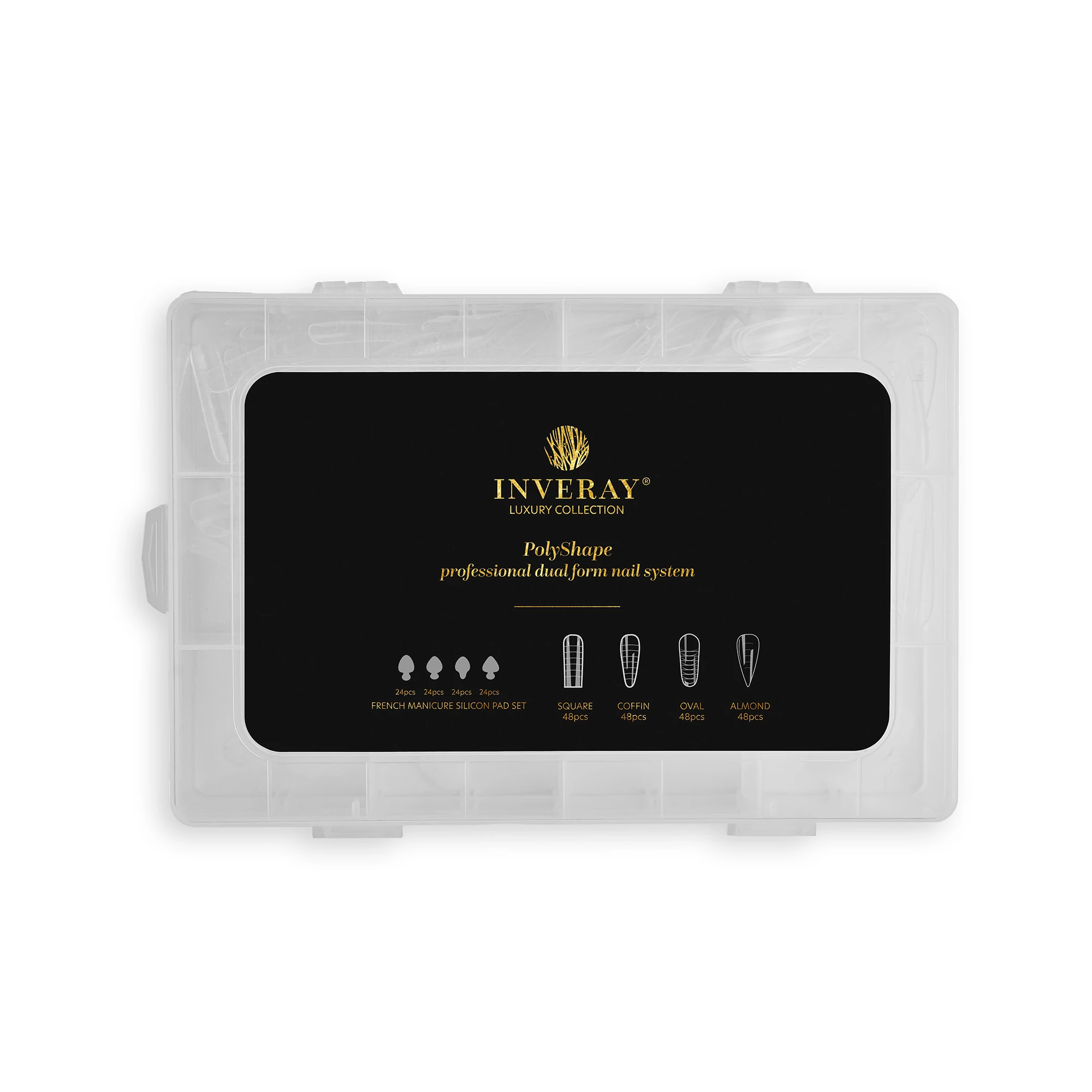 Inveray PolyShape Professional Dual Form Nail System akrilzseléhez