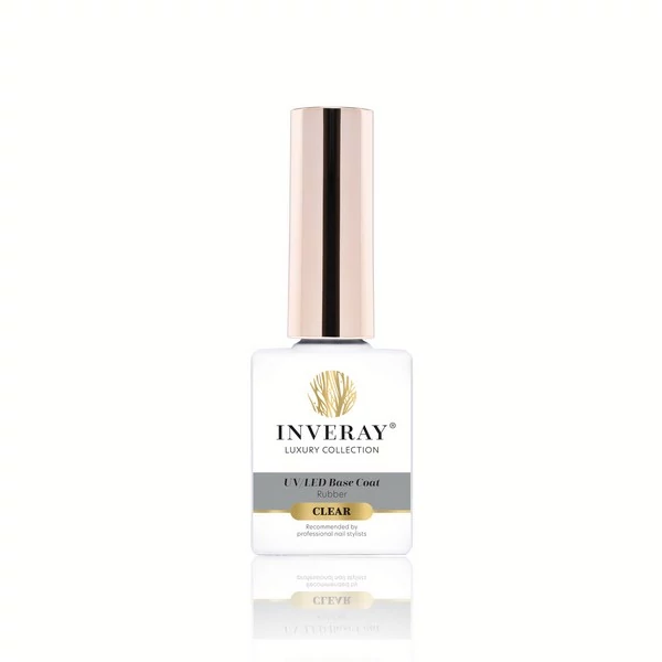Inveray Rubber Base Coat alaplakk Clear (10ml)