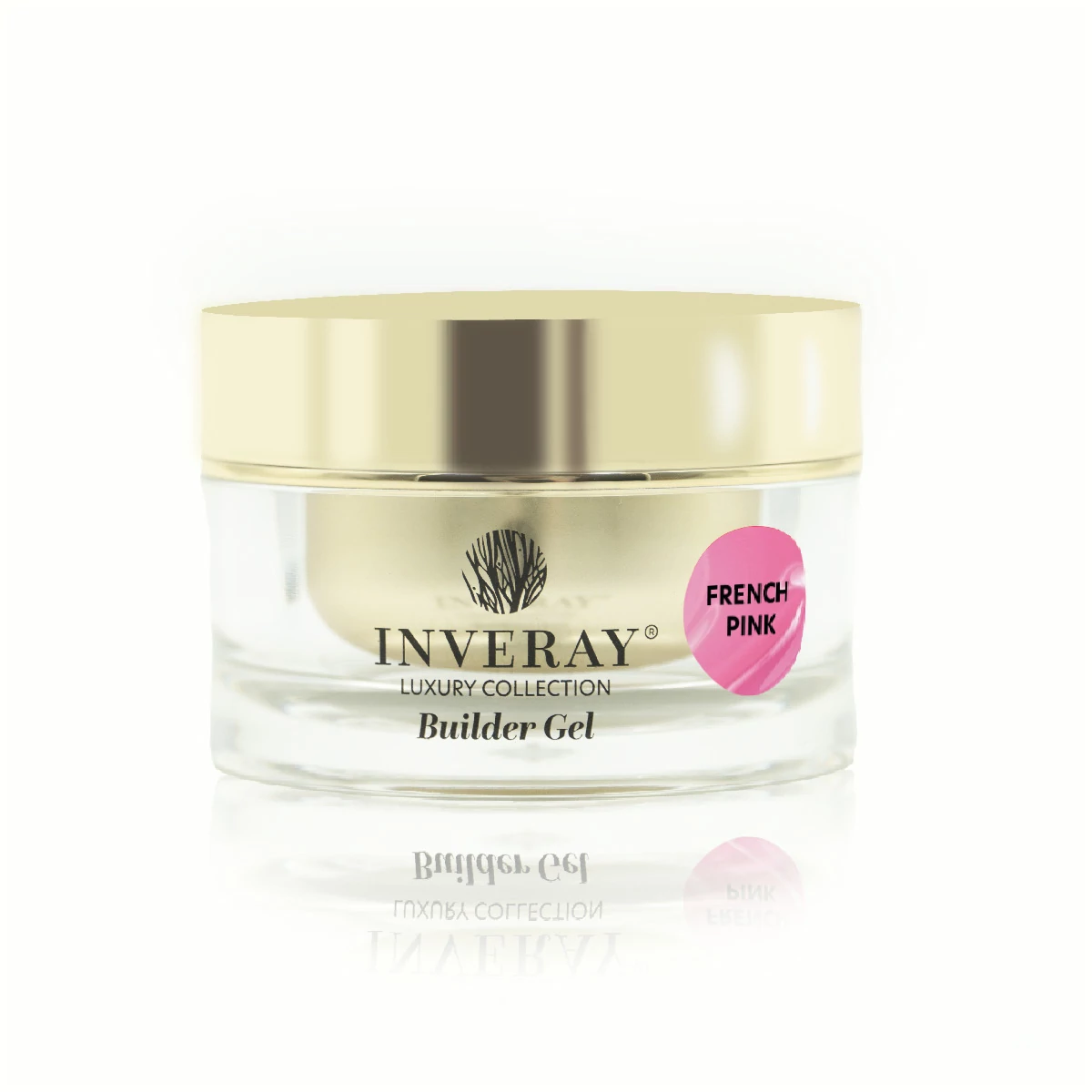 Inveray Builder Gel építőzselé French Pink 15ml