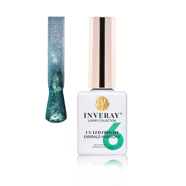 Glitter UV/LED FROSTH Emerald Harmony sz. 6